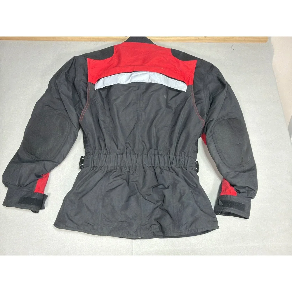 Firstgear Kilimanjaro Motorcycle Jacket Red Black Mens Small FG01182 Riding Gear
